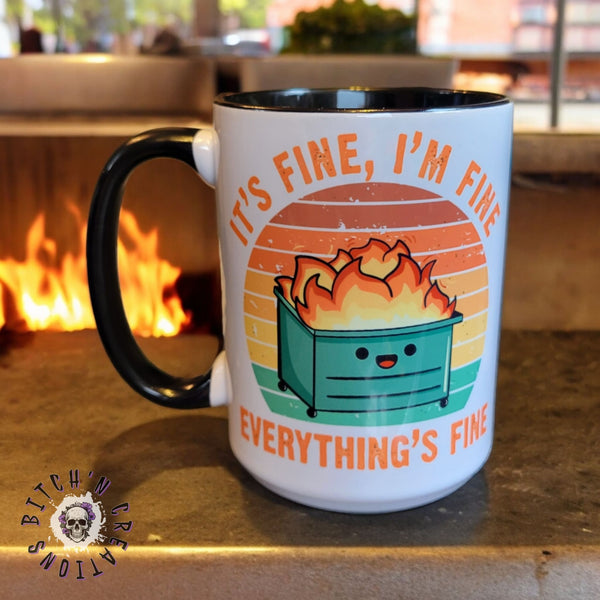 Everything's Fine Mug - 1
